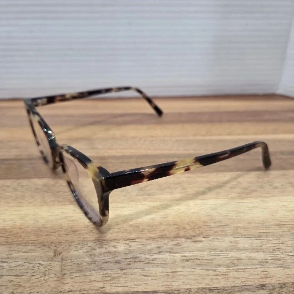 Warby Parker Eyeglasses Women Tortoise Shell Cat Eye Frames Only With Case